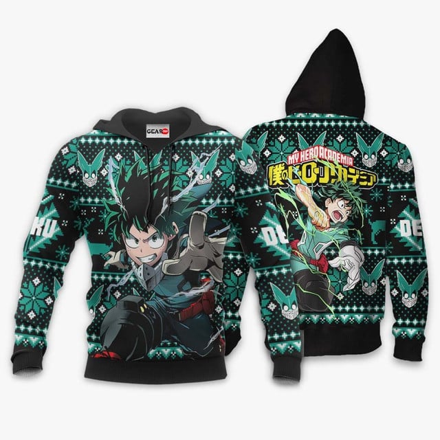 Izuku Midoriya Premium Outerwear Ugly Christmas