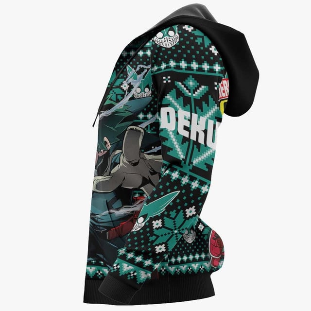 Izuku Midoriya Premium Outerwear Ugly Christmas