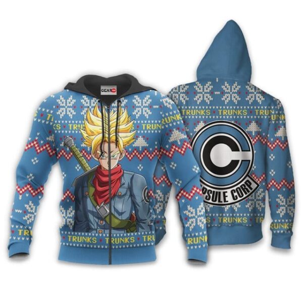 Future Trunks Premium Outerwear Ugly Christmas