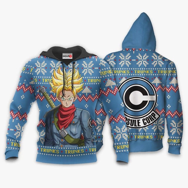 Future Trunks Premium Outerwear Ugly Christmas