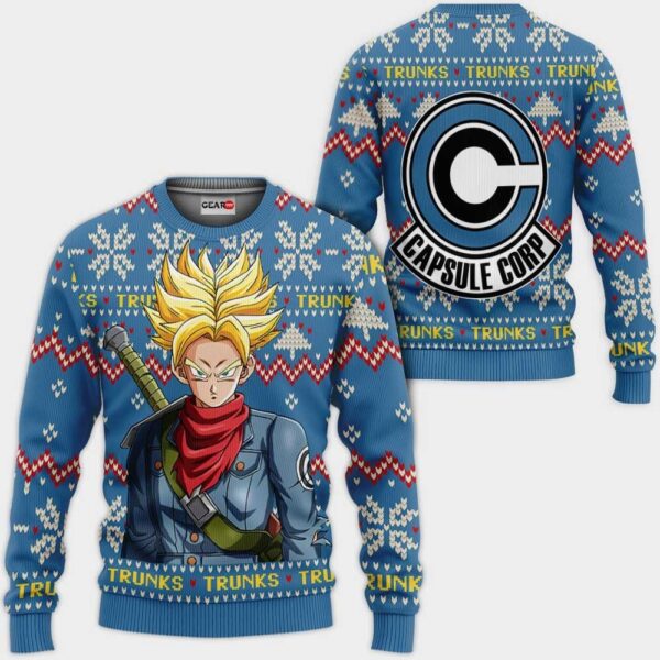 Future Trunks Premium Outerwear Ugly Christmas