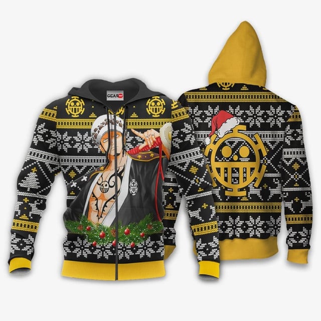 Trafalgar Law Ugly Christmas Sweater Wano Xmas Gifts