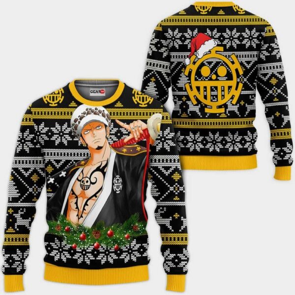 Trafalgar Law Ugly Christmas Sweater Wano Xmas Gifts