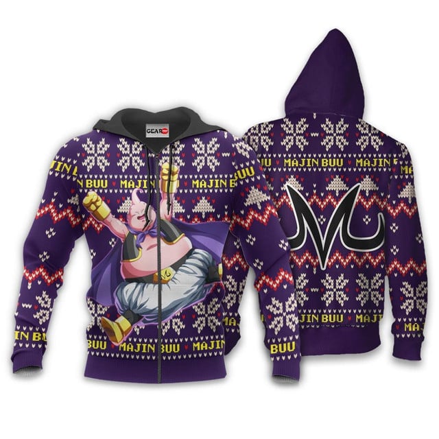 Majin Buu Fat Premium Outerwear Ugly Christmas