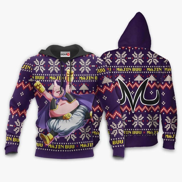 Majin Buu Fat Premium Outerwear Ugly Christmas