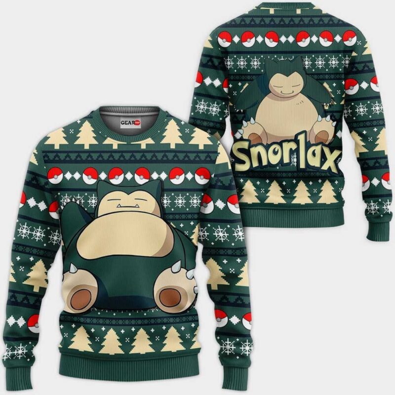Snorlax Premium Outerwear Ugly Christmas