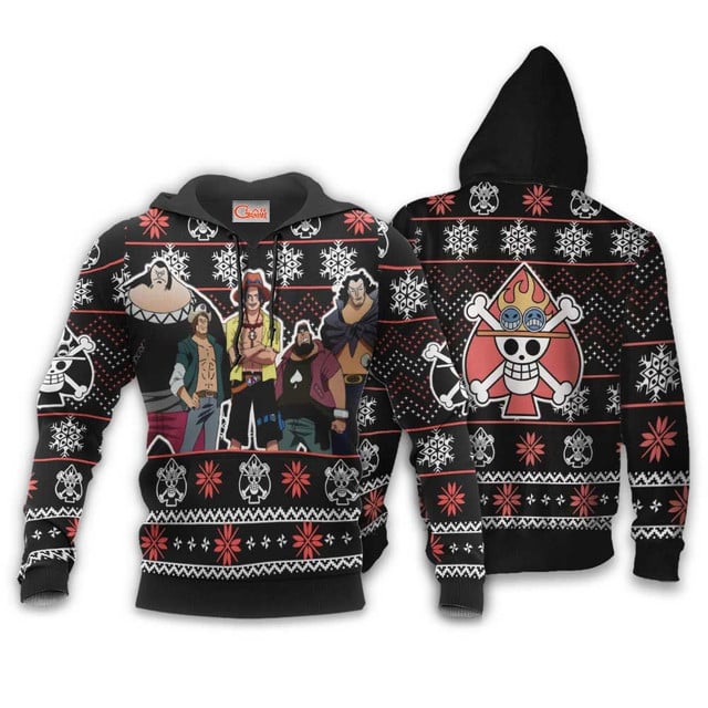 Ace Spade Pirates Premium Outerwear Ugly Christmas