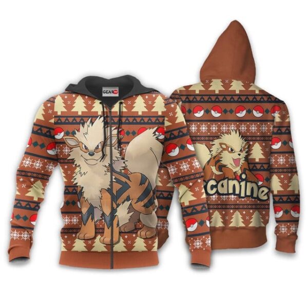 Arcanine Premium Outerwear Ugly Christmas