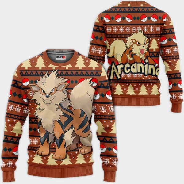 Arcanine Premium Outerwear Ugly Christmas