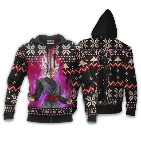 Goku Black Rose Christmas Sweater Xmas Gifts