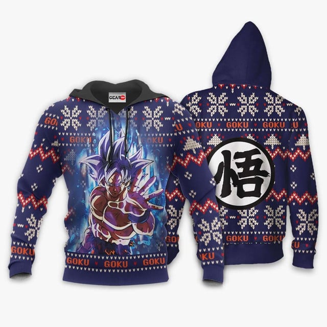 Goku Ultra Instinct Sweater Ugly Christmas Anime