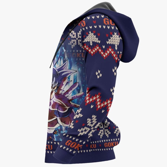 Goku Ultra Instinct Sweater Ugly Christmas Anime