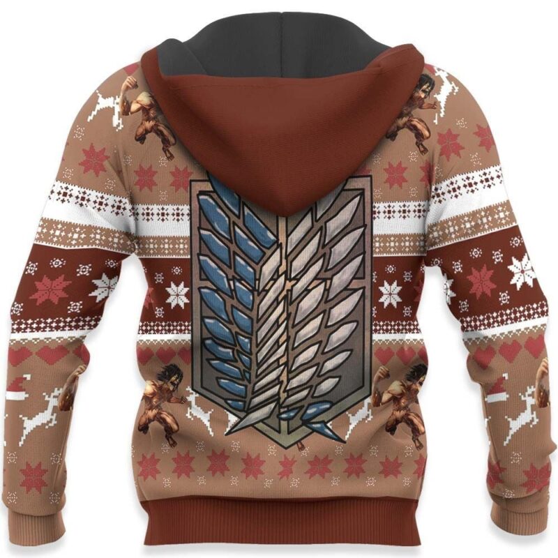 Levi Ackerman Premium Outerwear Ugly Christmas