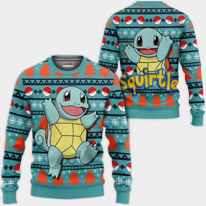 Squirtle Premium Outerwear Ugly Christmas