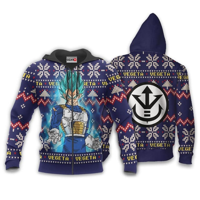 Vegeta Blue Christmas Sweater Xmas Gifts
