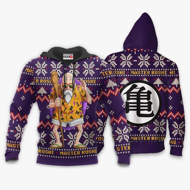 Master Roshi Premium Outerwear Ugly Christmas