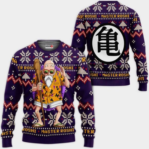 Master Roshi Premium Outerwear Ugly Christmas