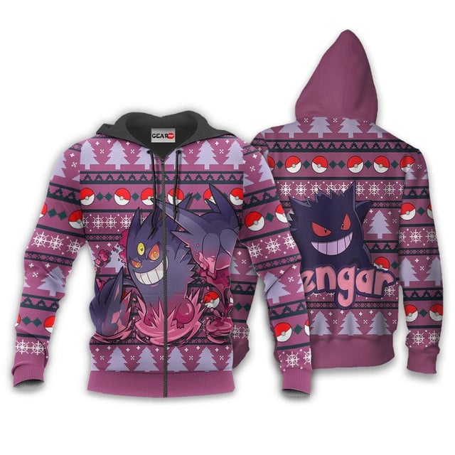 Gengar Premium Outerwear Ugly Christmas