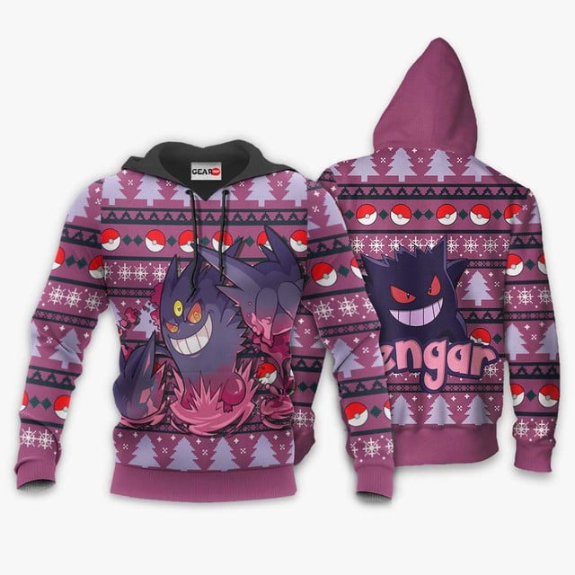 Gengar Premium Outerwear Ugly Christmas