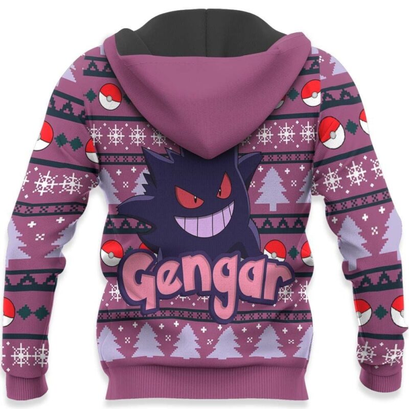 Gengar Premium Outerwear Ugly Christmas