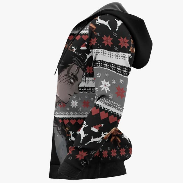 AOT Eren Premium Outerwear Ugly Christmas