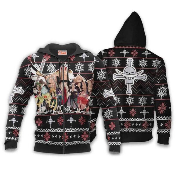 Whitebeard Pirates Premium Outerwear Ugly Christmas