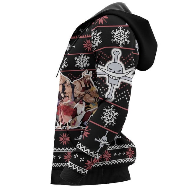 Whitebeard Pirates Premium Outerwear Ugly Christmas