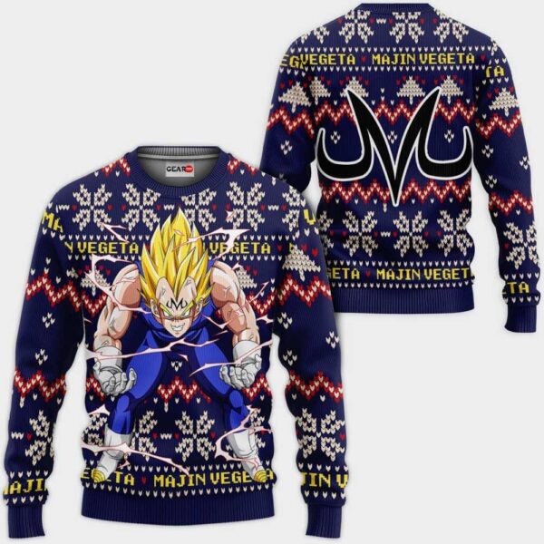 Majin Vegeta Christmas Sweater Xmas Gifts