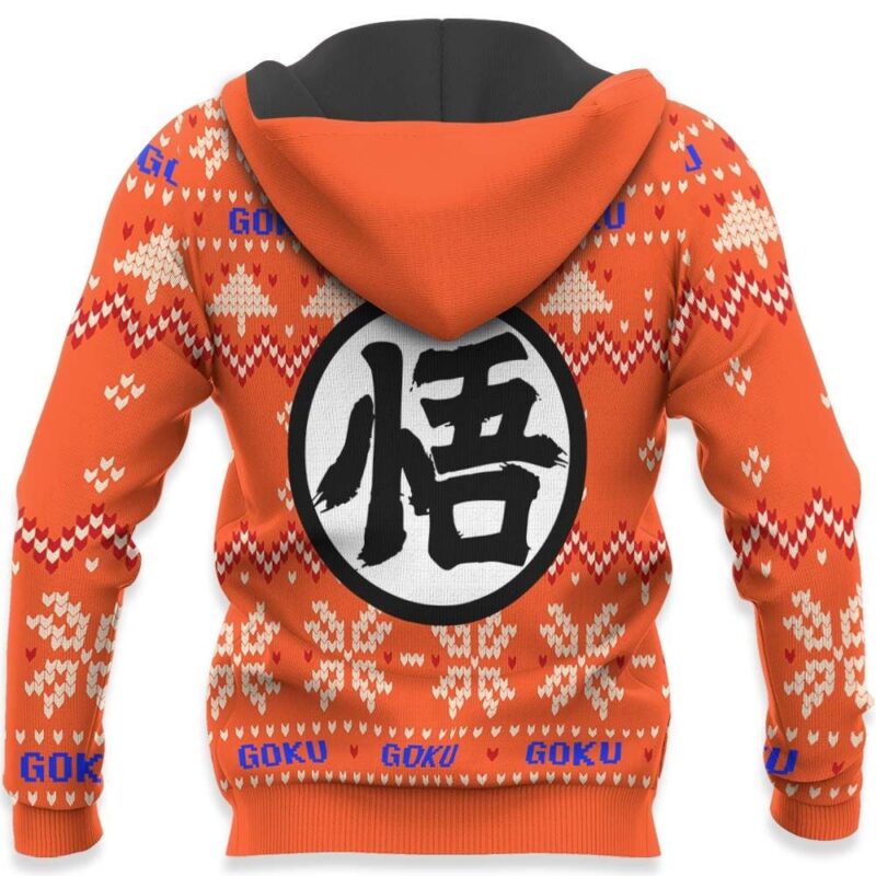 Goku Premium Outerwear Ugly Christmas