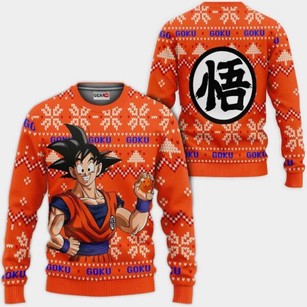 Goku Premium Outerwear Ugly Christmas