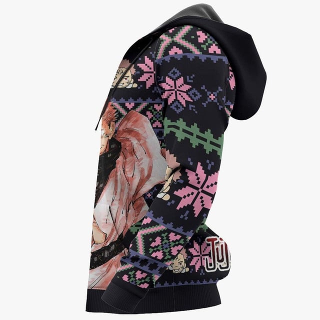 Ryomen Sukuna Premium Outerwear Ugly Christmas