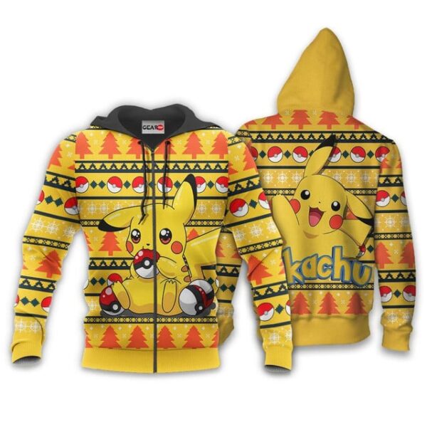 Pikachu Premium Outerwear Ugly Christmas