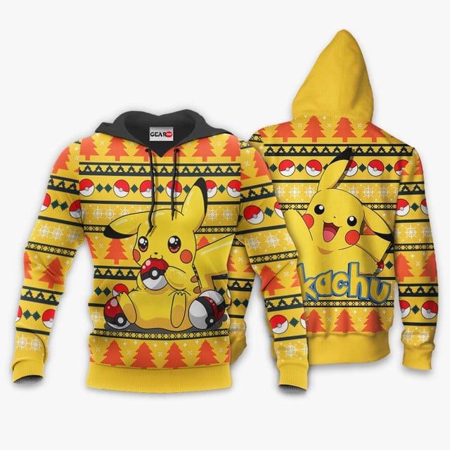 Pikachu Premium Outerwear Ugly Christmas