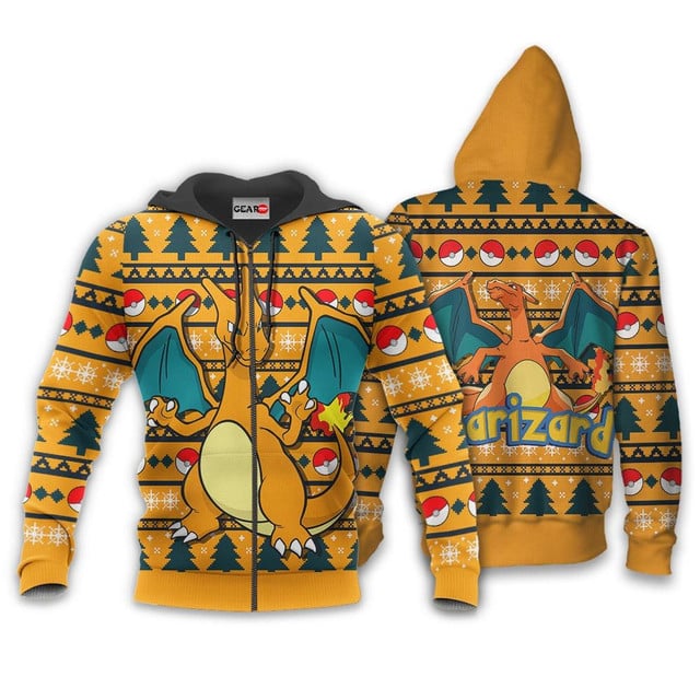 Charizard Premium Outerwear Ugly Christmas