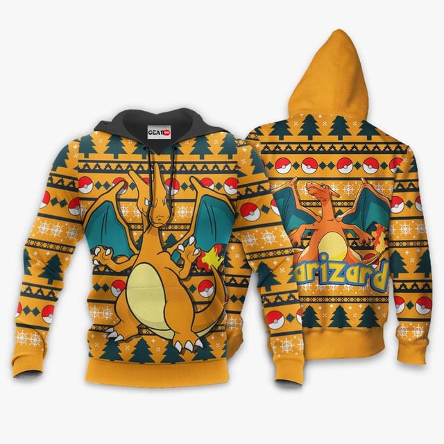Charizard Premium Outerwear Ugly Christmas