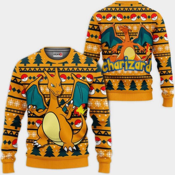 Charizard Premium Outerwear Ugly Christmas