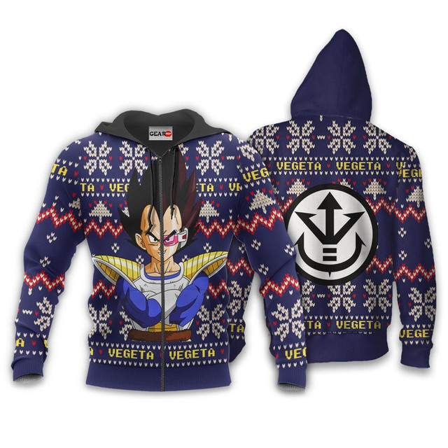 Prince Vegeta Christmas Sweater Xmas Gifts