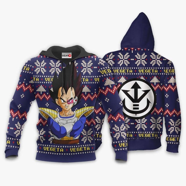 Prince Vegeta Christmas Sweater Xmas Gifts