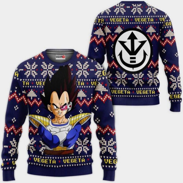 Prince Vegeta Christmas Sweater Xmas Gifts