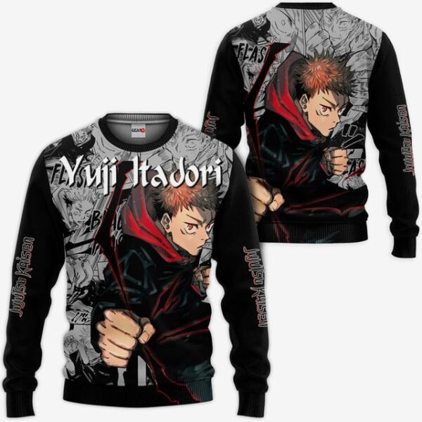 Yuji Itadori Premium Outerwear Manga Style Perfect Gift Idea