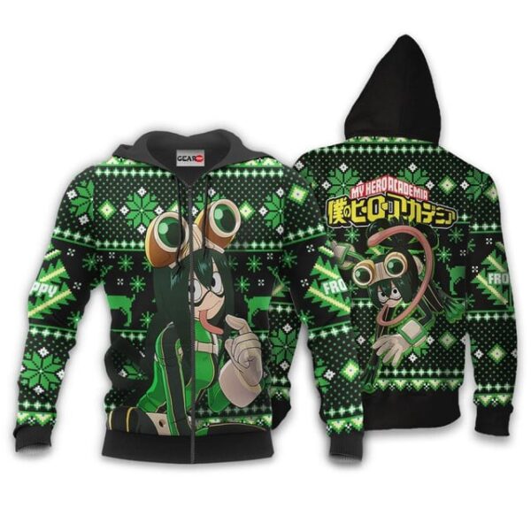 Tsuyu Asui Premium Outerwear Ugly Christmas