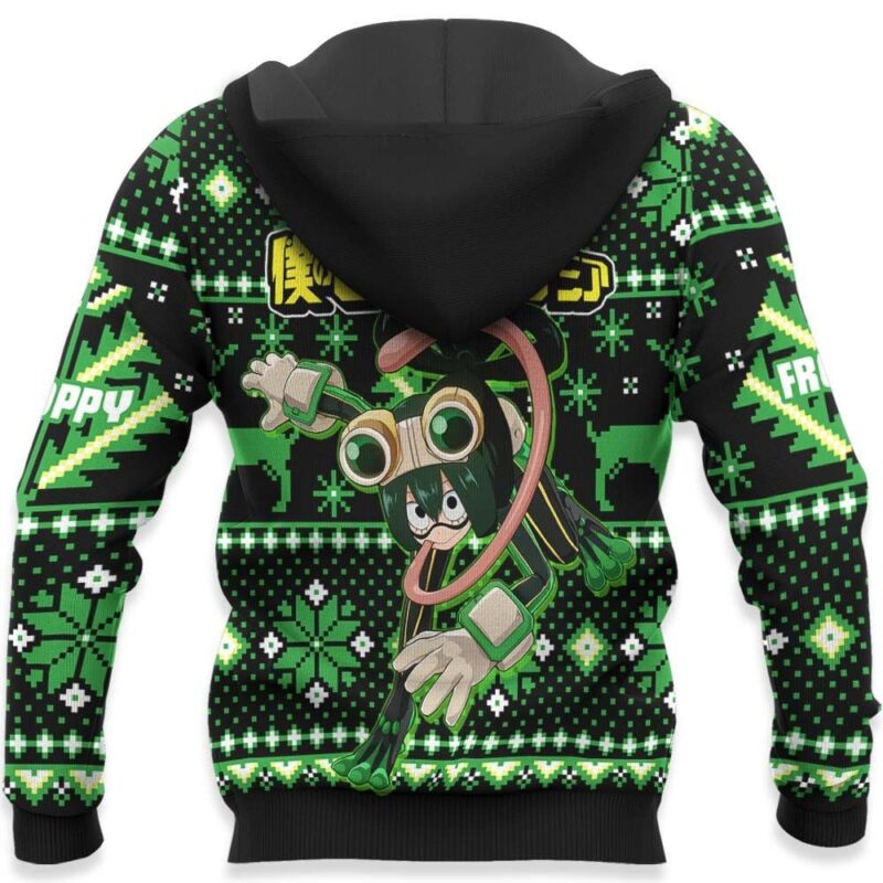 Tsuyu Asui Premium Outerwear Ugly Christmas