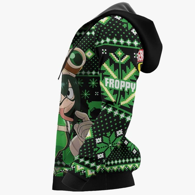 Tsuyu Asui Premium Outerwear Ugly Christmas