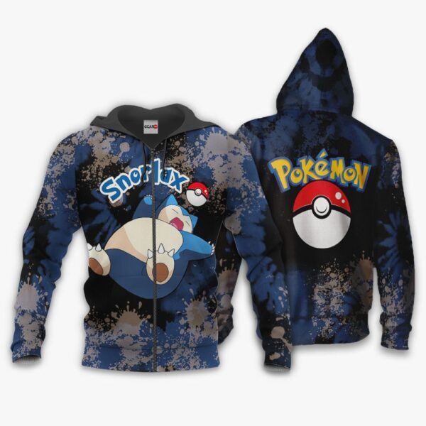 Snorlax Premium Outerwear Tie Dye Style