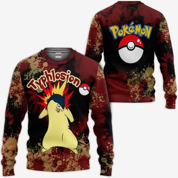 Typhlosion Premium Outerwear Tie Dye Style