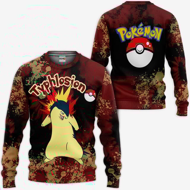 Typhlosion Premium Outerwear Tie Dye Style