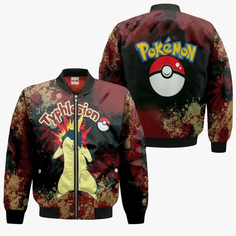 Typhlosion Premium Outerwear Tie Dye Style