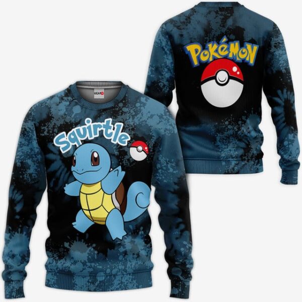 Squirtle Premium Outerwear Tie Dye Style