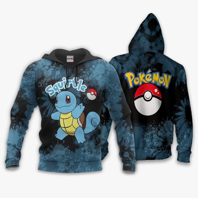 Squirtle Premium Outerwear Tie Dye Style