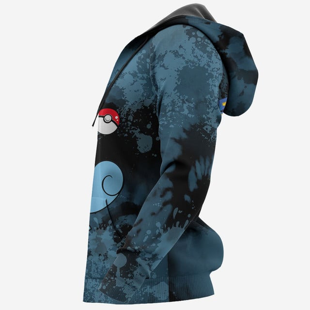 Squirtle Premium Outerwear Tie Dye Style